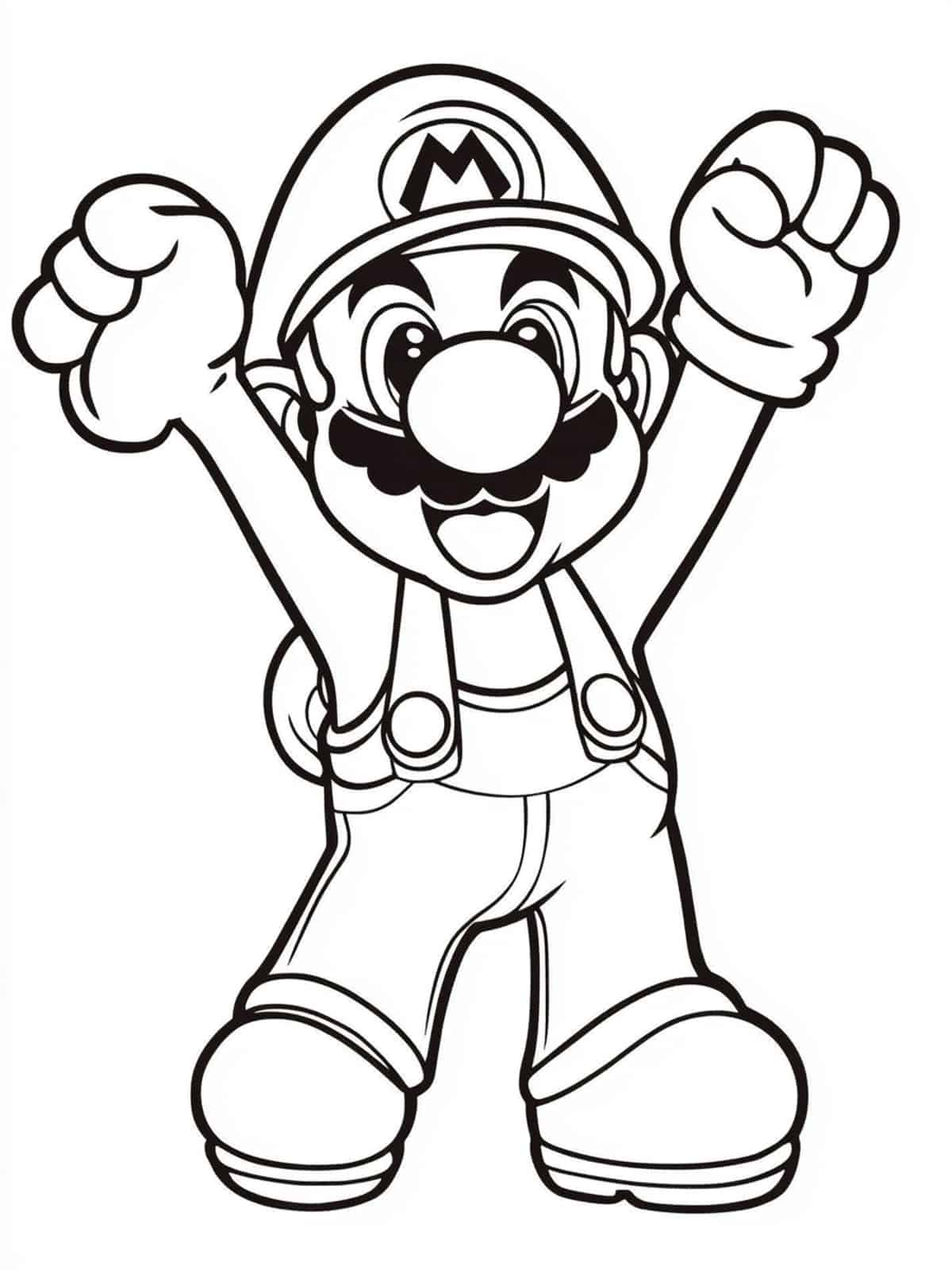 Mario Party Coloring Pages