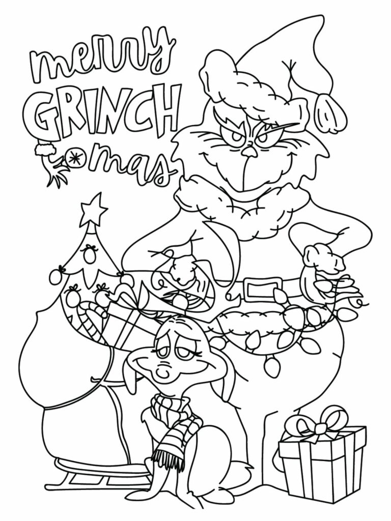 100+ Free PDF Christmas Coloring Pages for Kids ππ¦ ...