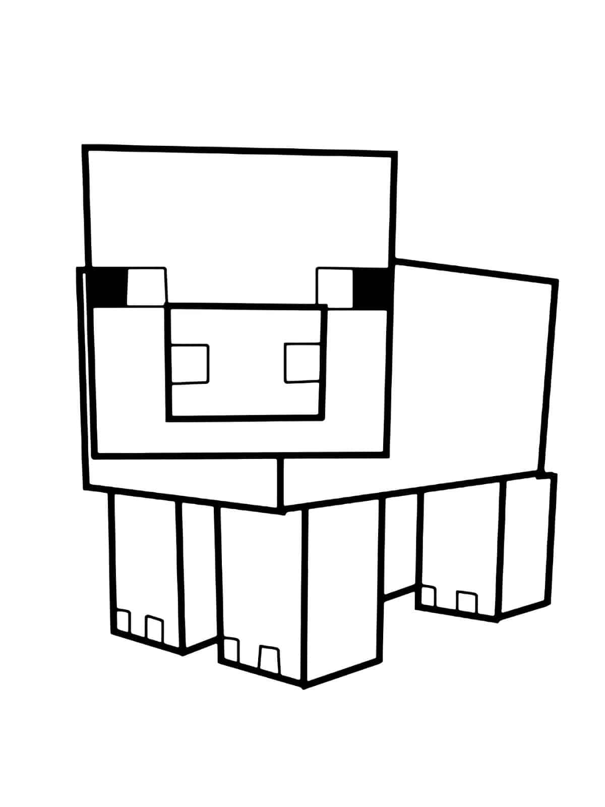 Minecraft Emerald Block Coloring Page