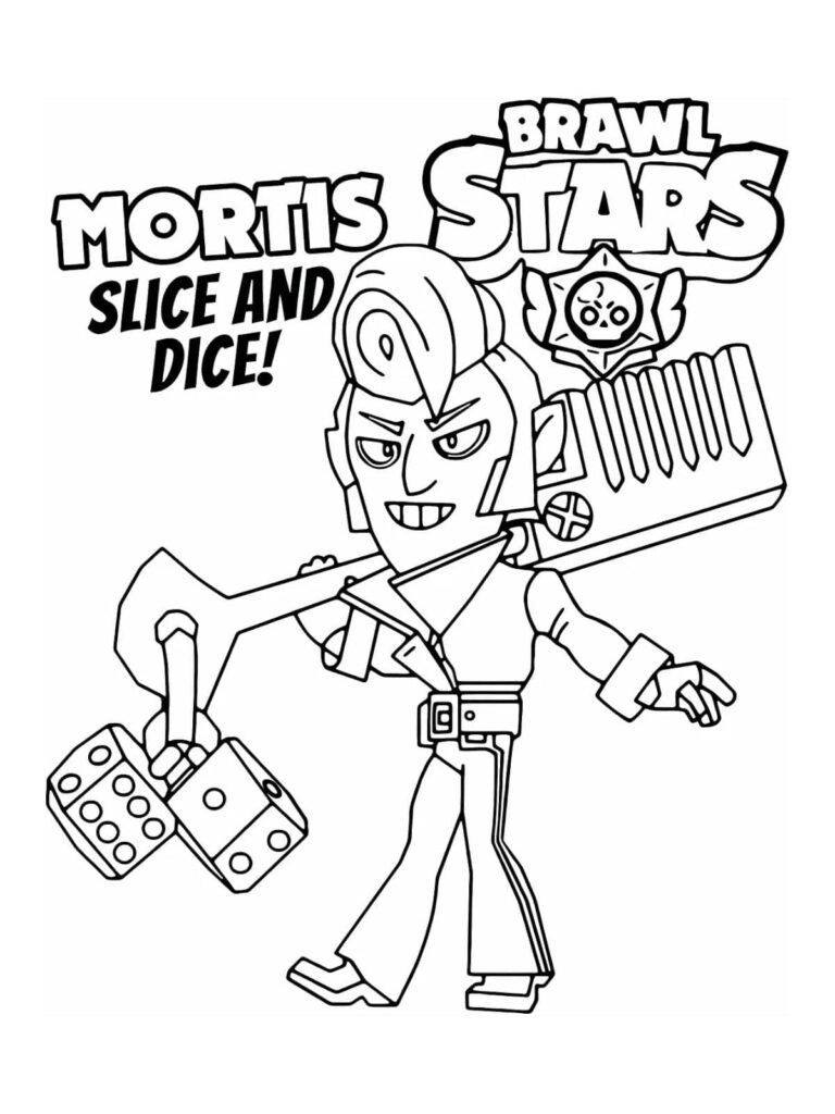 30+ Brawl Stars Coloring Pages for Kids 🎮 - Coloringpagesforkids.net