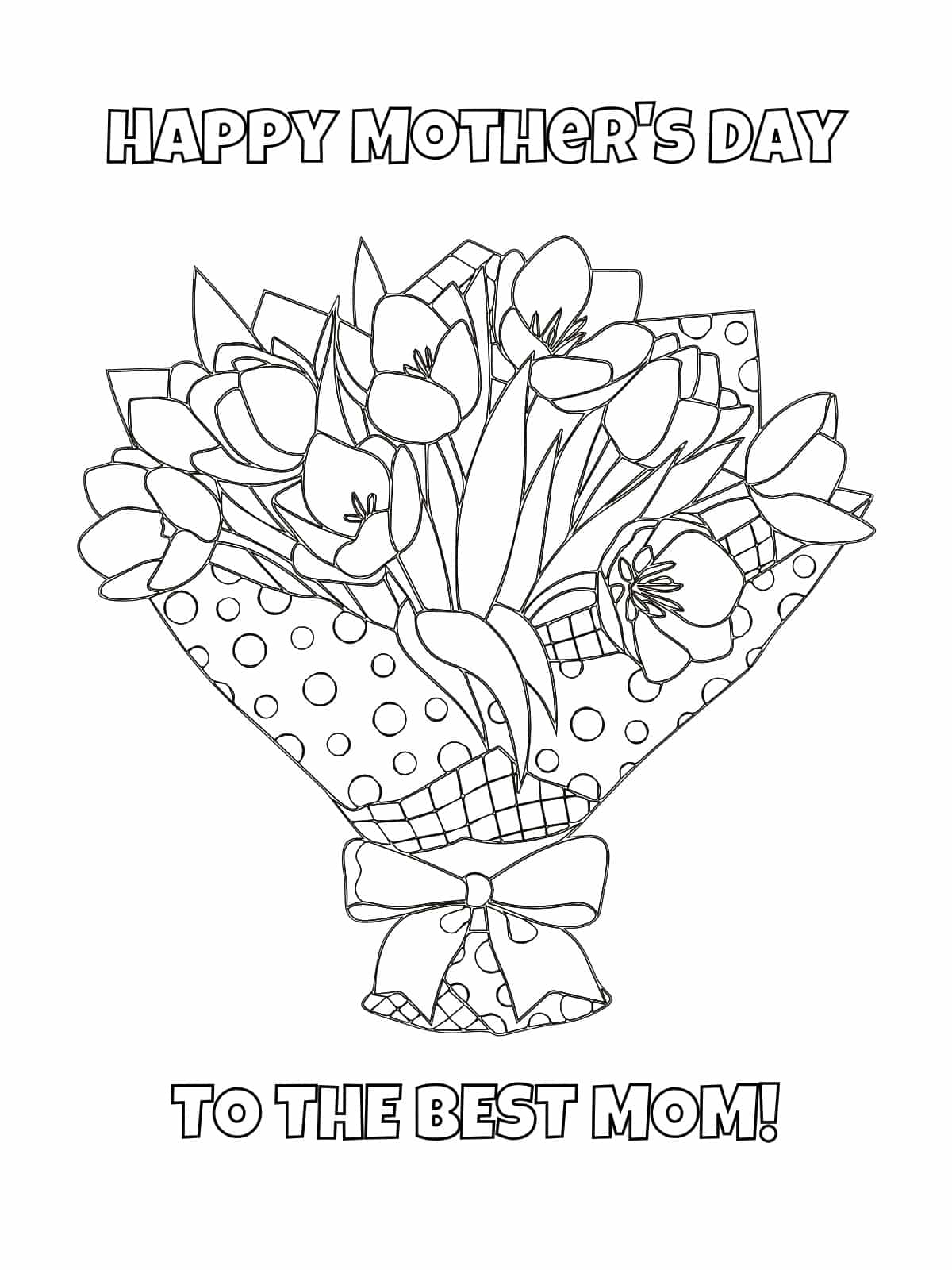 Mother Day Appreciation Coloring Pages