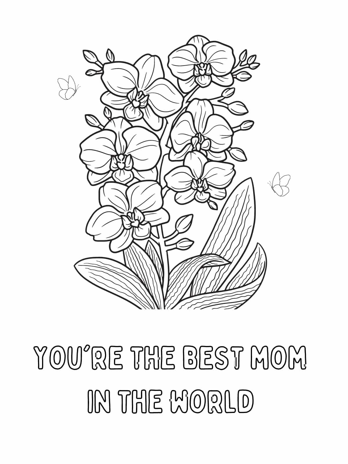 Mother Day Support Coloring Pages