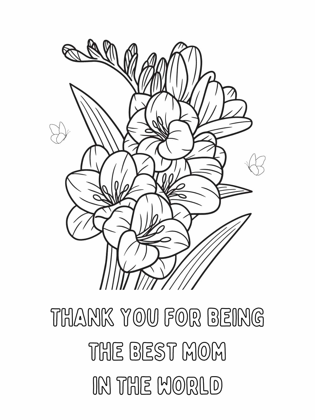 Mother Day Understanding Coloring Pages