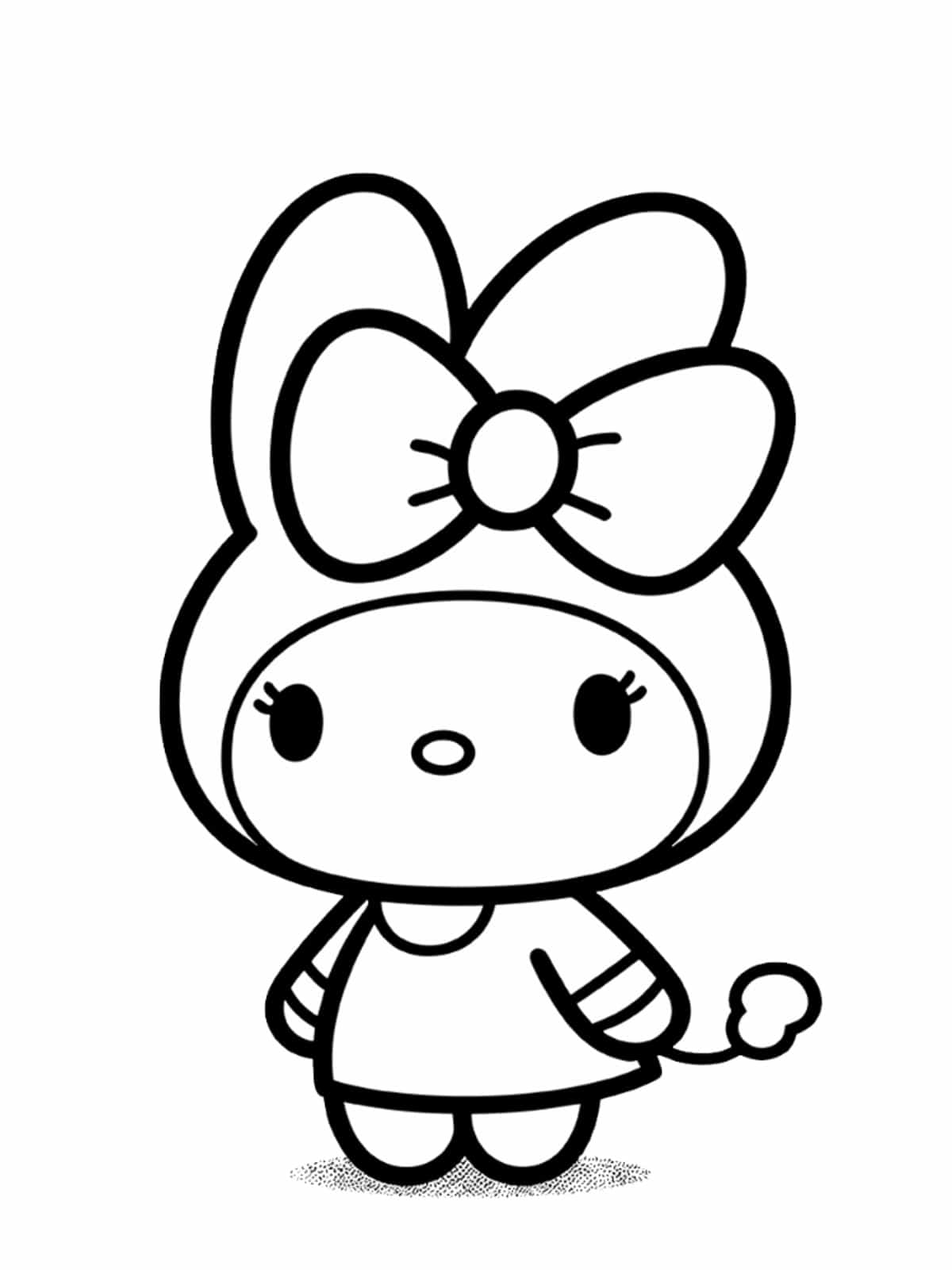 My Melody Coloring Coloring Pages