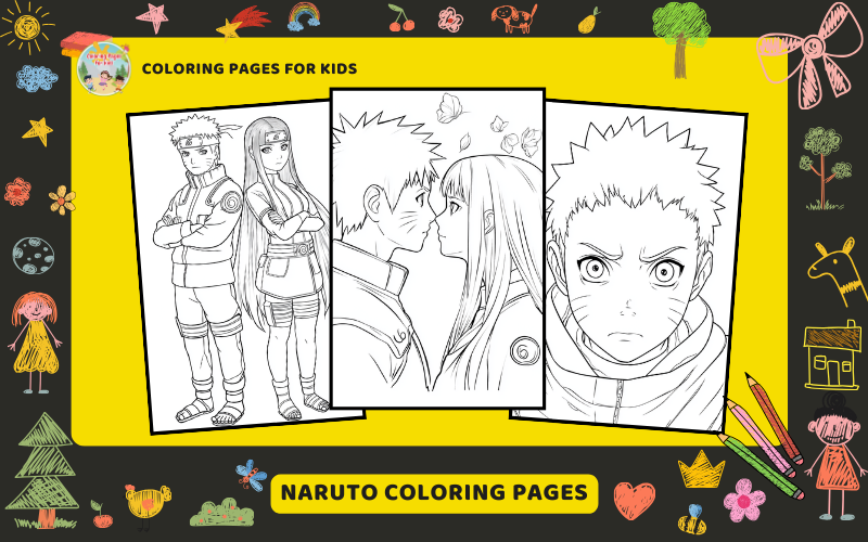 Naruto Coloring Pages Featured Image