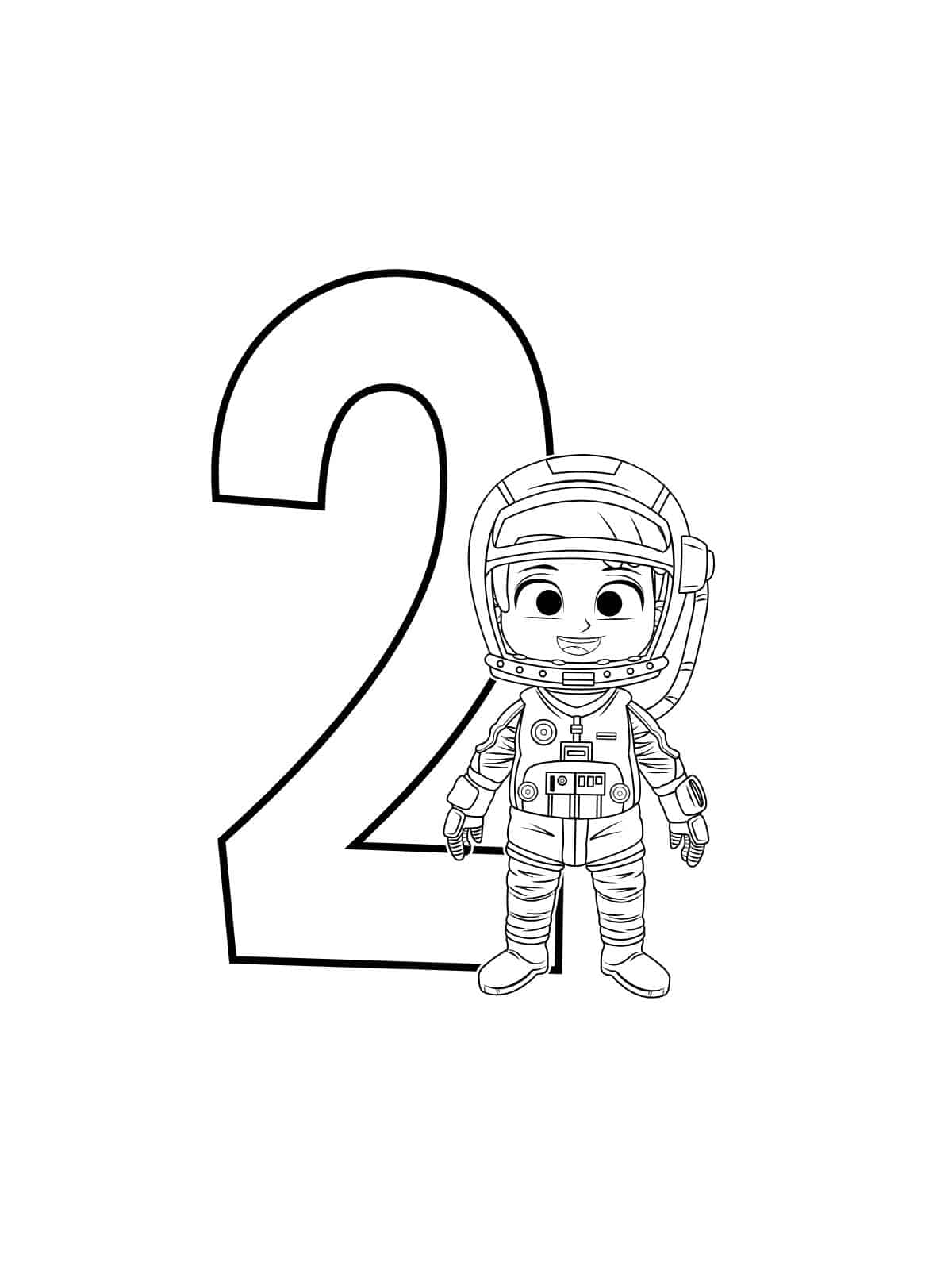 Number Coloring Pages