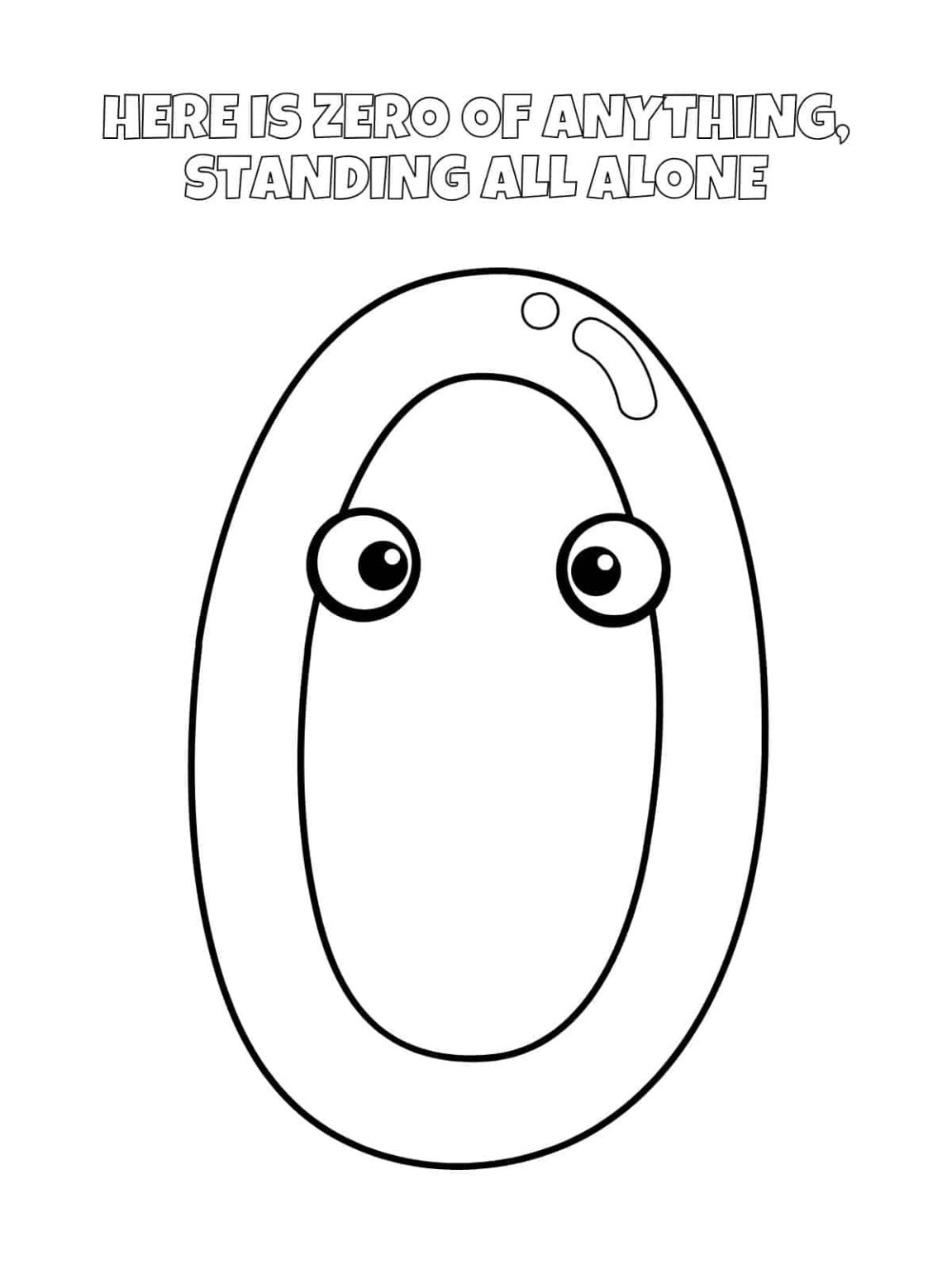From 1 to 10 fun number coloring pages for kids 