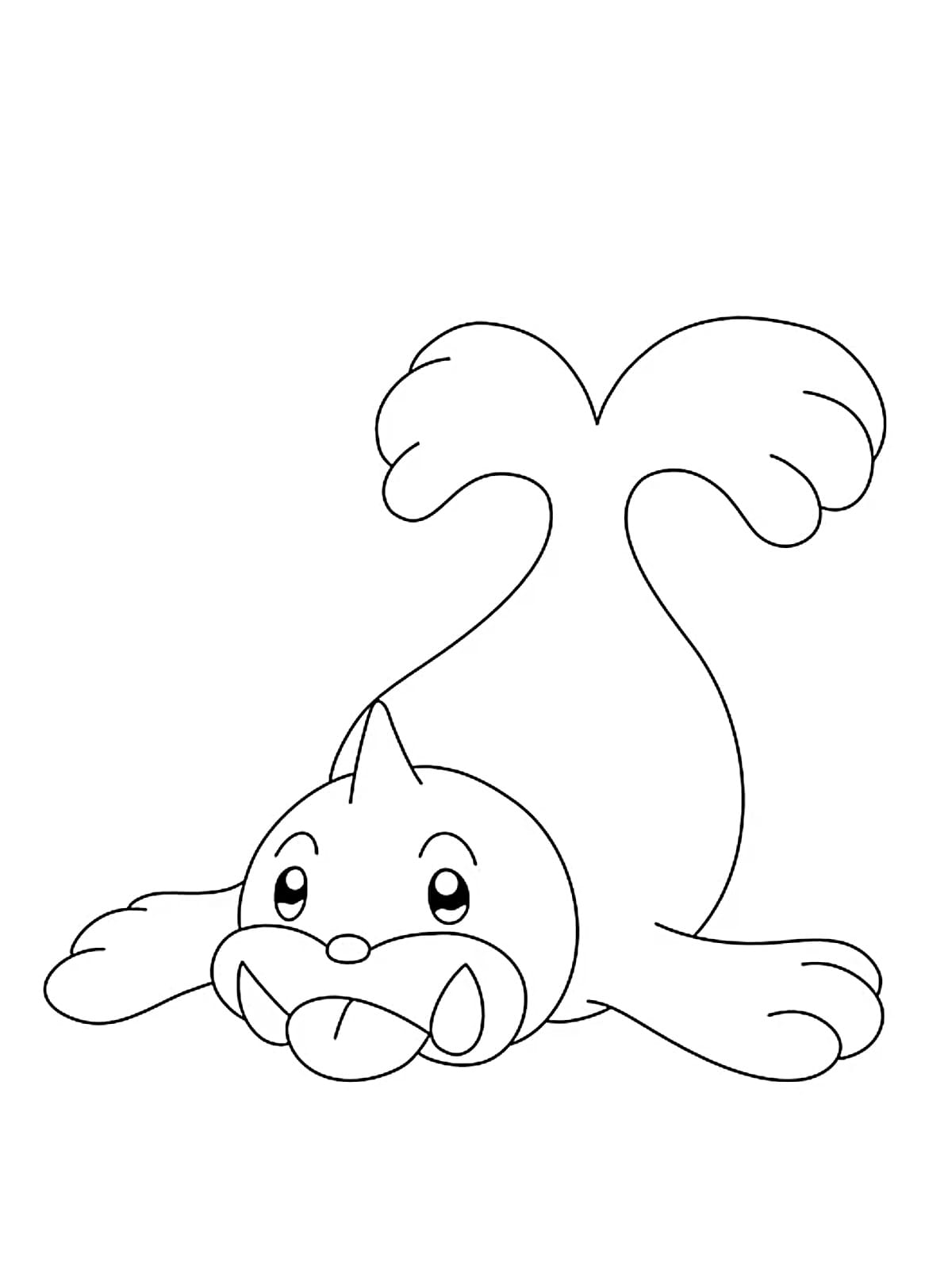 Otaria Pokemon Coloring Pages