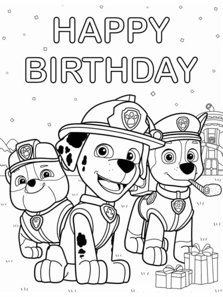 Best Of 30 Fun Paw Patrol Coloring Pages For Kids ...