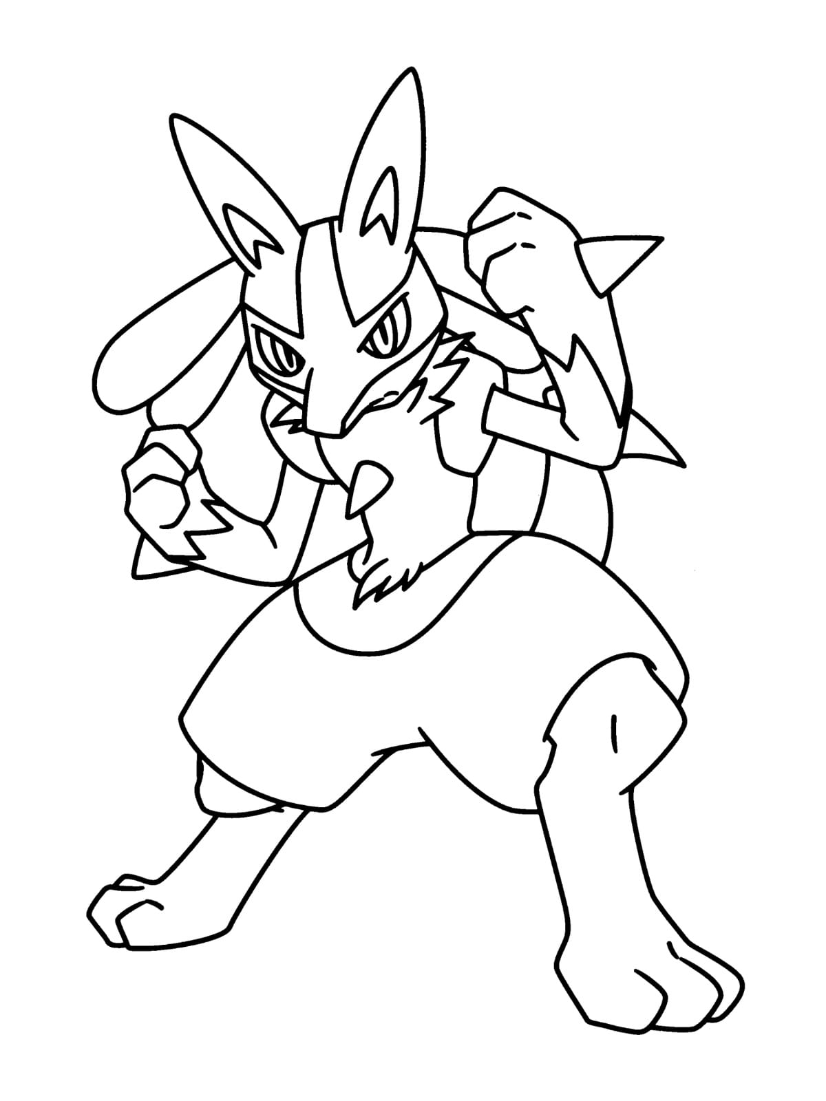 Pokemon Playing Coloring Pages