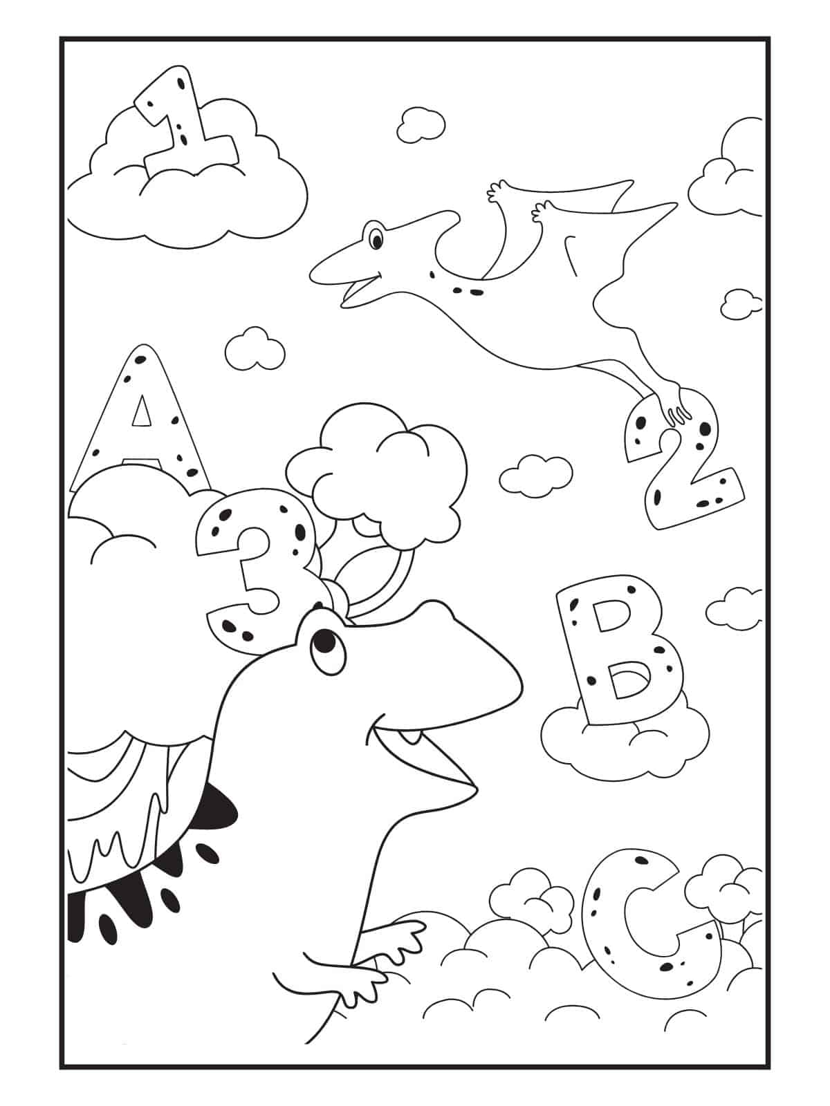 Preschool Alphabet Coloring Sheets