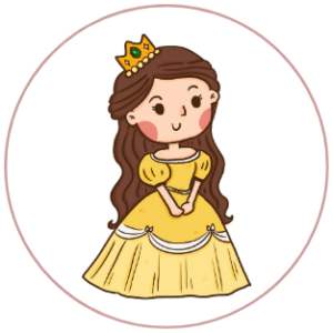 Princess Icon Coloring Pages