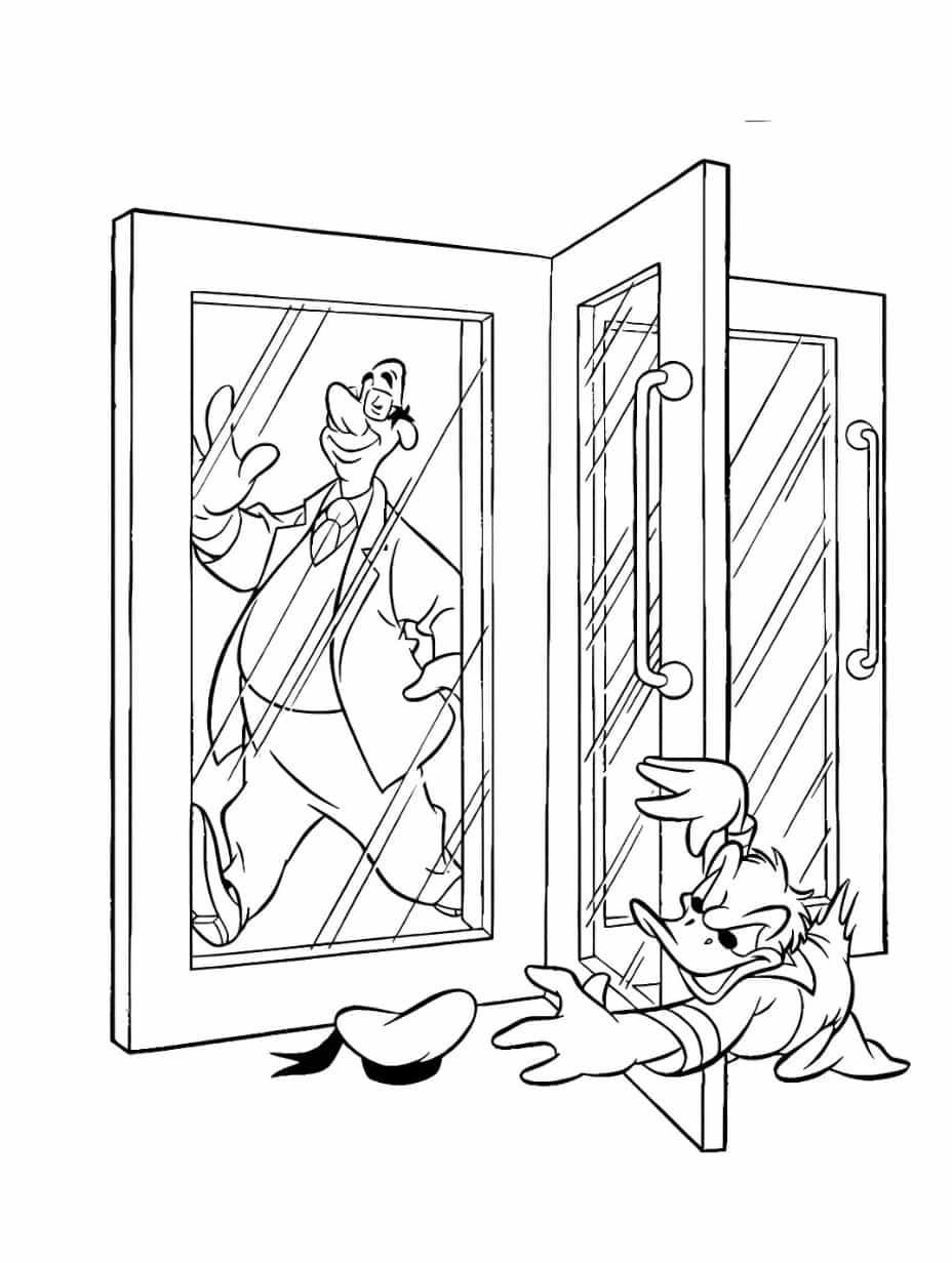 Printable Donald Duck Coloring Pages Free