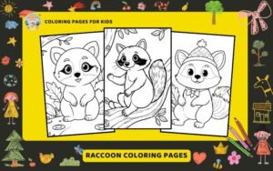 20+ Best Free Printable Raccoon Coloring Pages for Kids