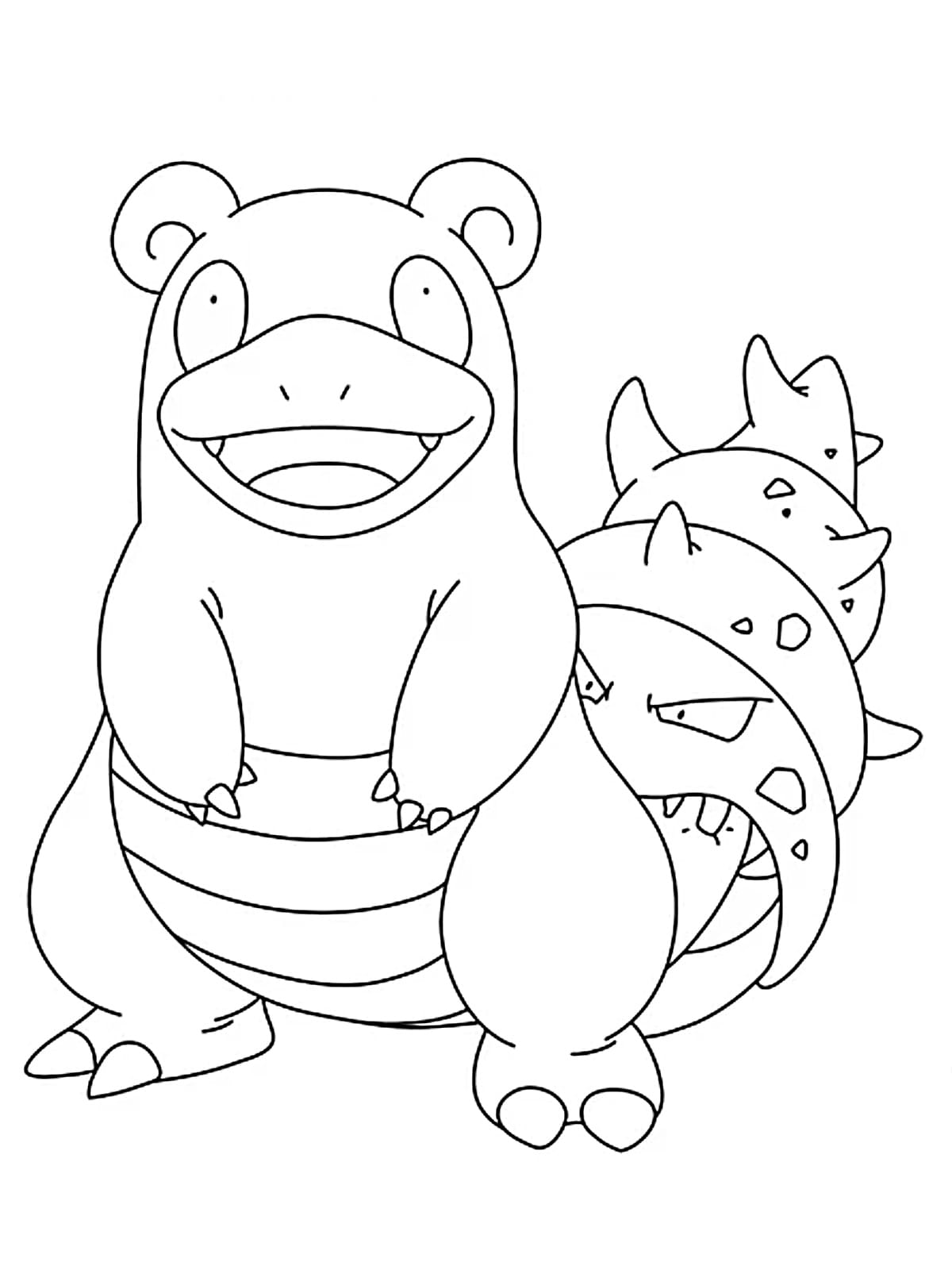 Ramoloss Pokemon Coloring Pages