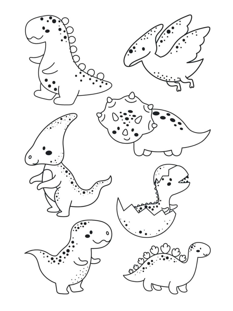 Discover Amazing 50+ Dinosaur Coloring Pages ???????? - Coloringpagesforkids.net