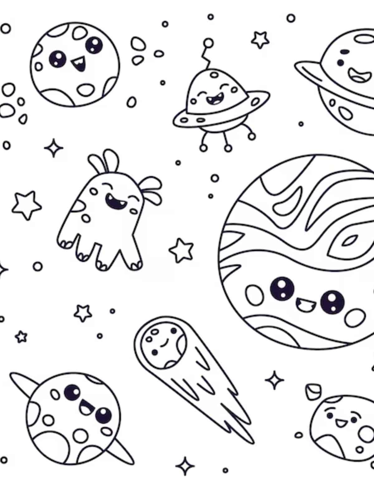 Space Adventure Coloring Pages To Color