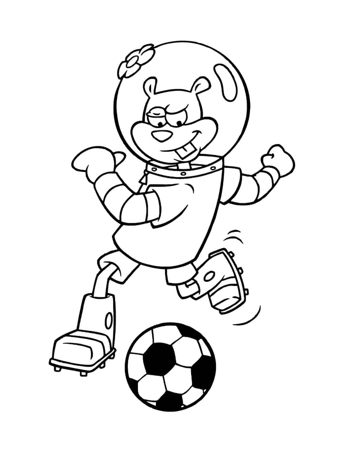 Spongebob At Krusty Crab Coloring Page