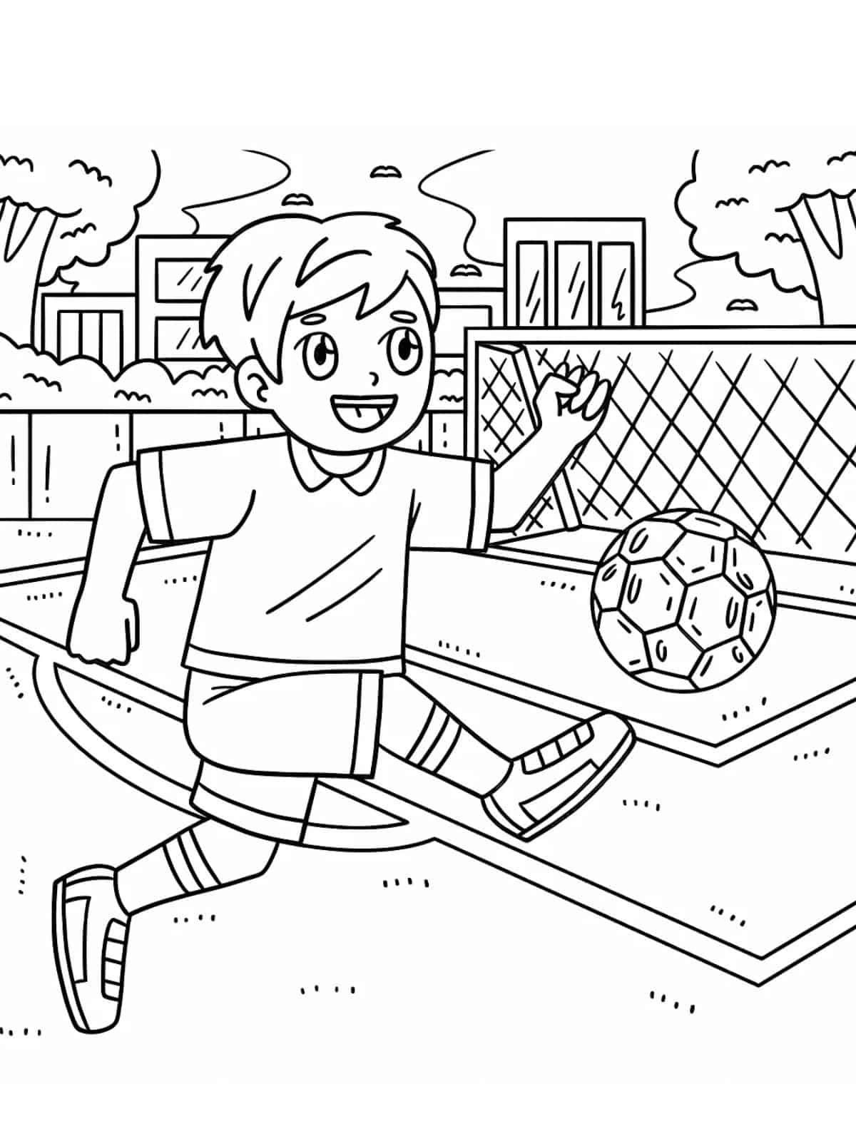 Striker Coloring Pages