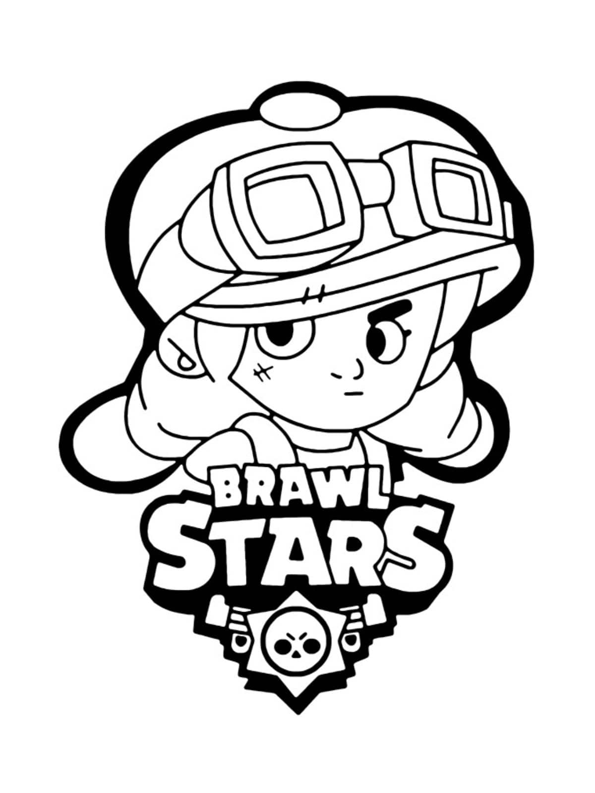 Supercell Brawl Stars Coloring Sheets