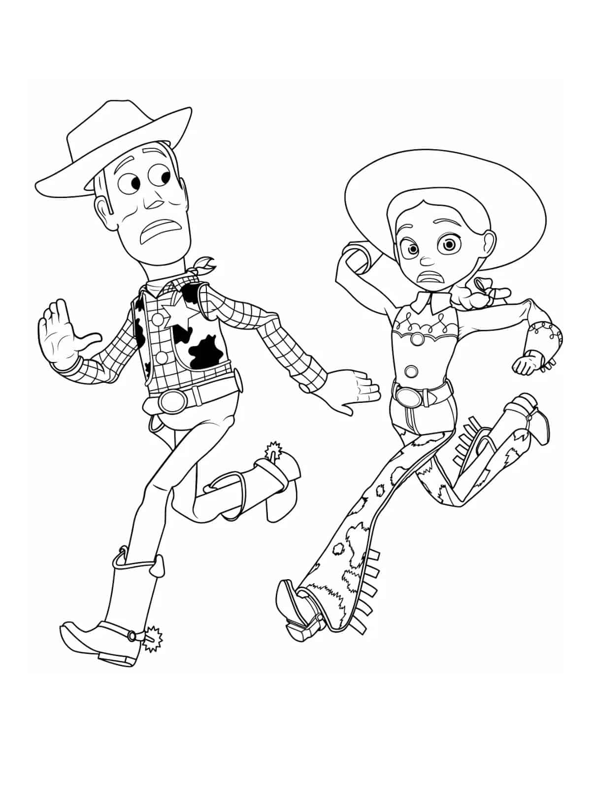 Toy Story For Kids Coloring Pages