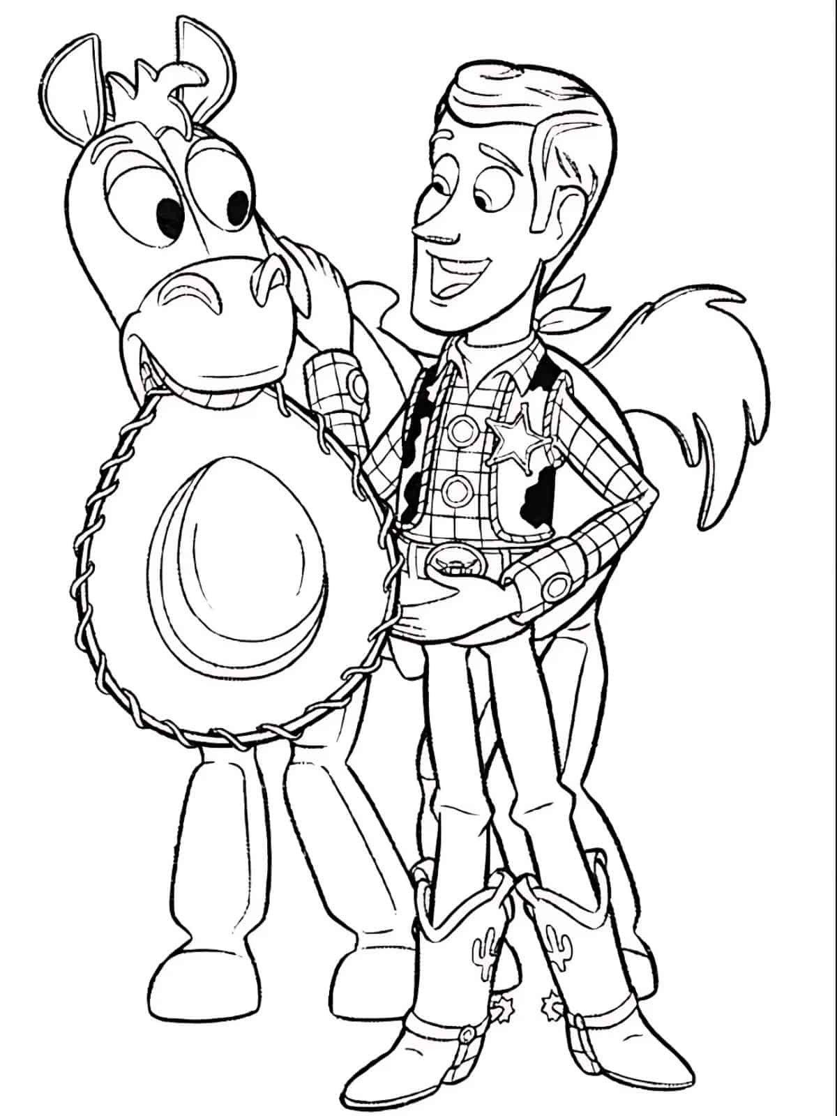 Toy Story Toy Story Coloring Pages