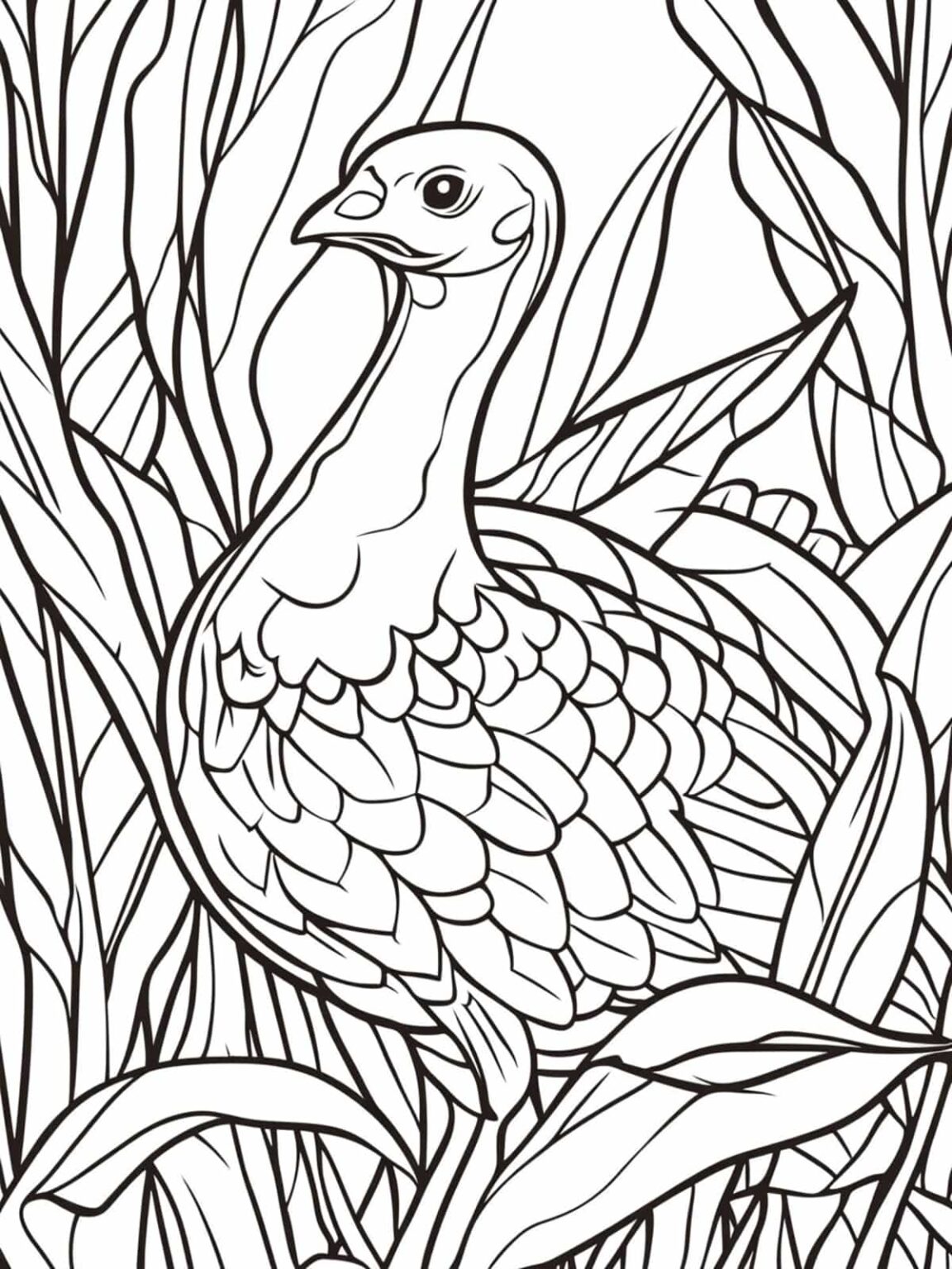 Turkey Coloring Pages to Celebrate Thanksgiving 🦃 - Coloringpagesforkids.net
