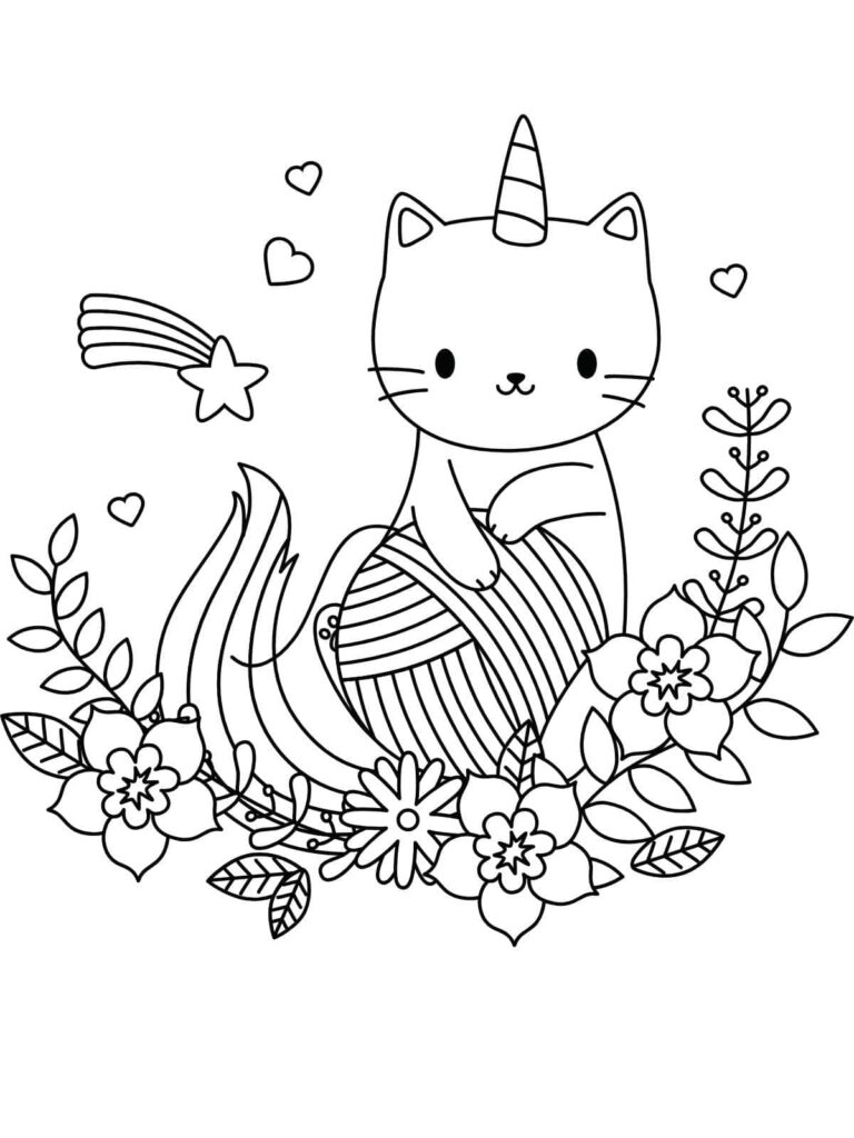 Unicorn Coloring Pages: Color Your Dreams with Fantasy 🎨🌈 ...