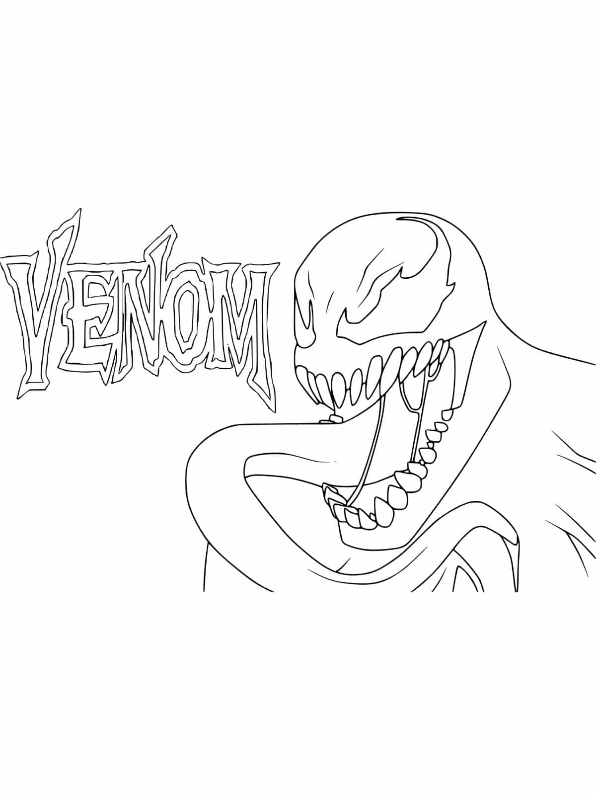 Venom The Last Dance Coloring Page