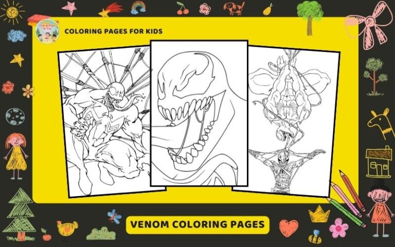 Venom The Last Dance Coloring Pages Featured Image