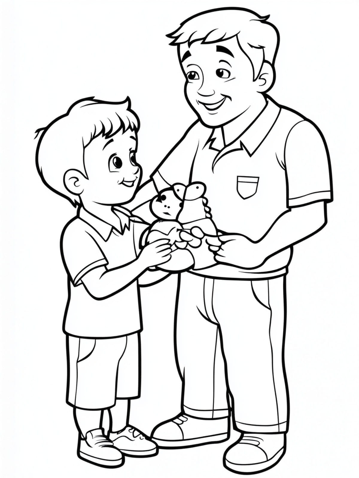 Worlds Best Dad Coloring Pages For Kids