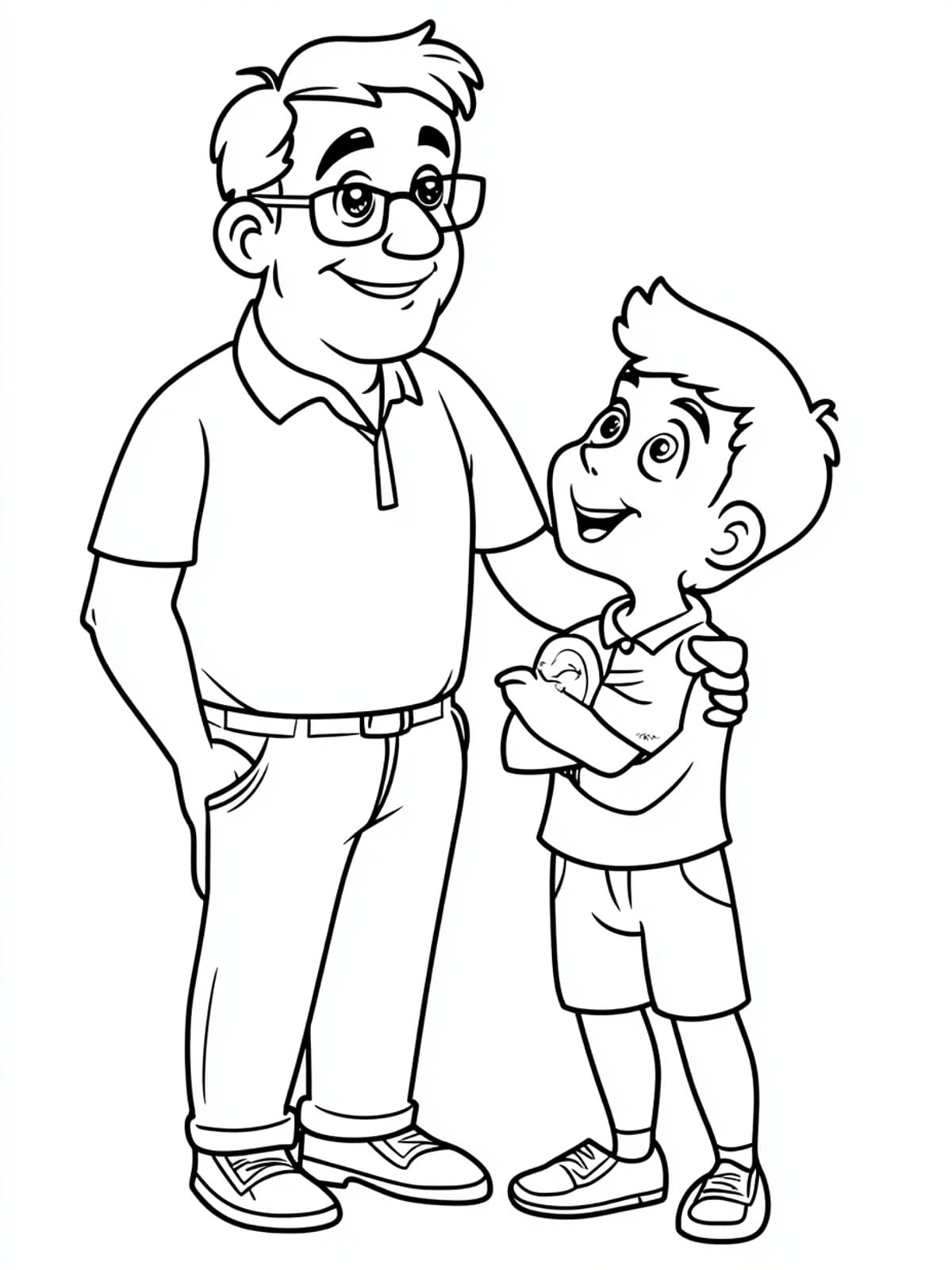 Worlds Best Dad Coloring Pages