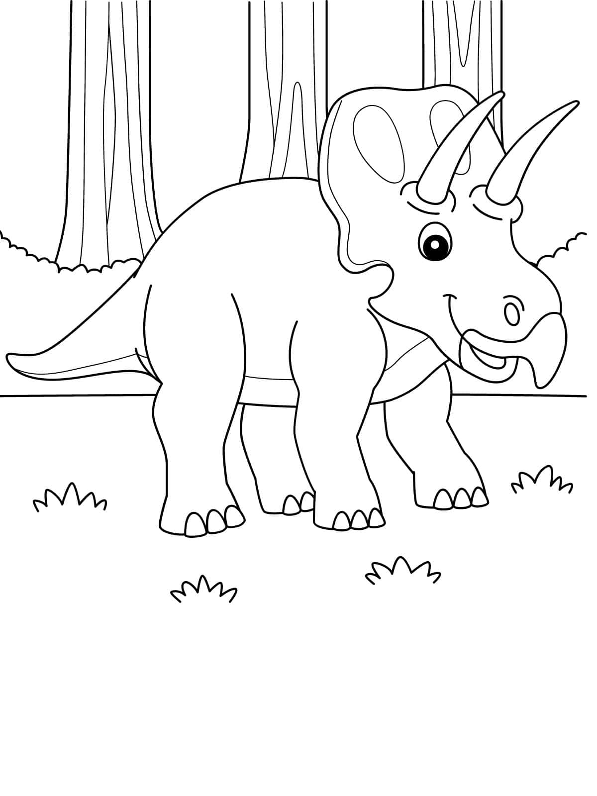 Zuniceratops Dinosaur Coloring Sheets For Kids