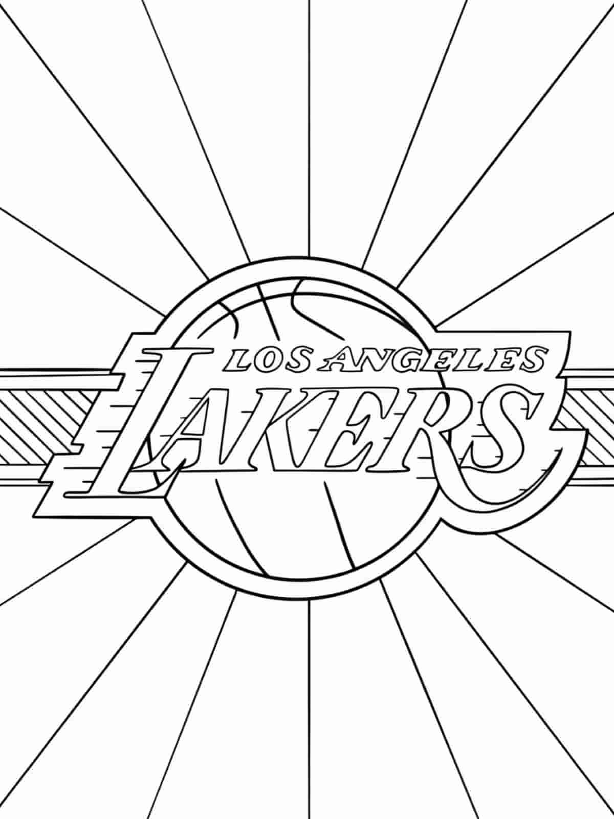 Basketball Hoop Coloring Pages