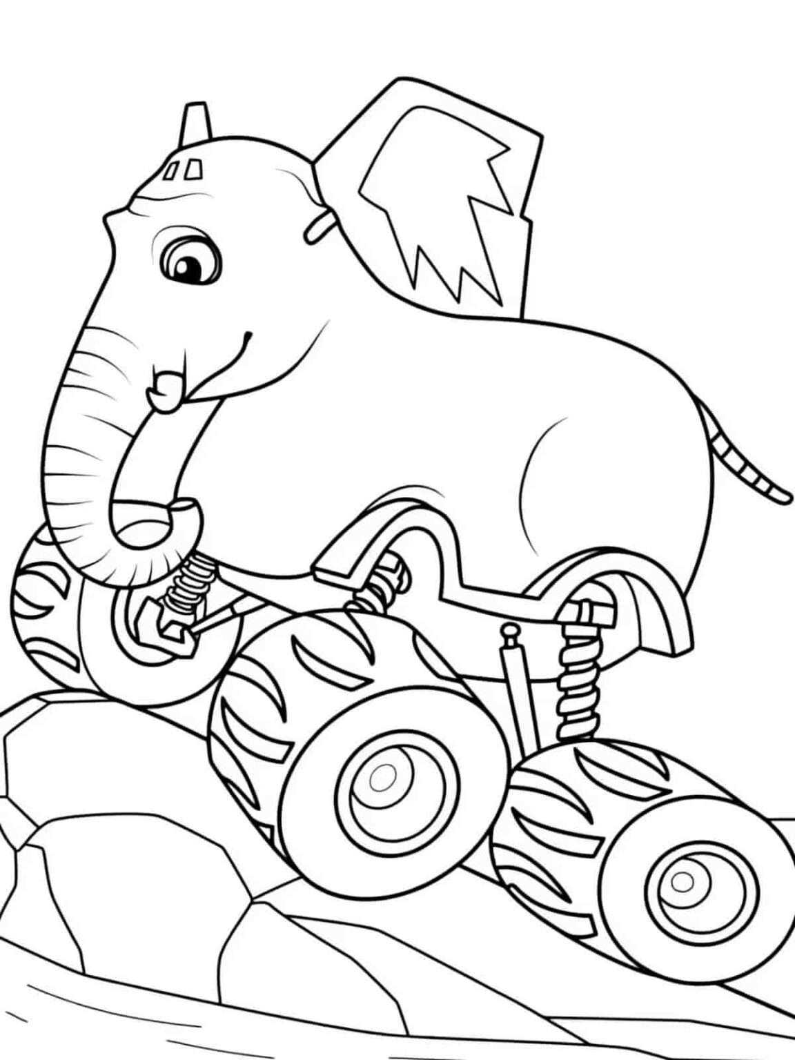 25+ Blaze and the Monster Machines Coloring Pages 🎨🚗 ...