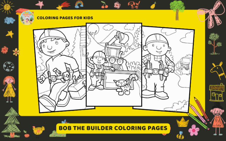 Bob The Builder Coloring Pages Featured Image Min
