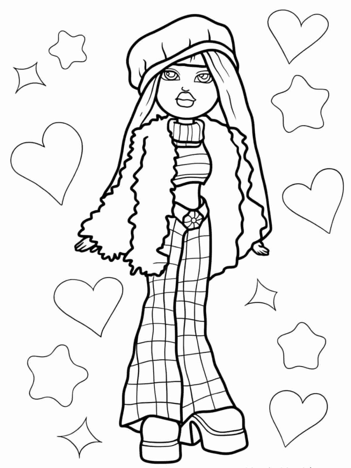 28+ Free PDF Bratz Coloring Pages 🎨💋 - Coloringpagesforkids.net