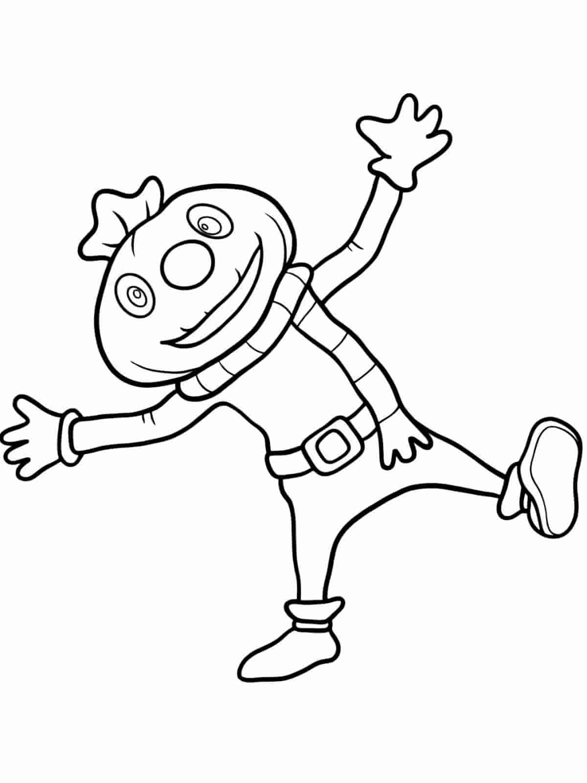 Cartoon Bob The Builder Coloring Pages