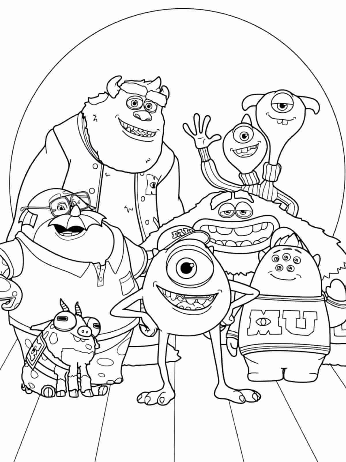 Celia Monster Inc Coloring Pages