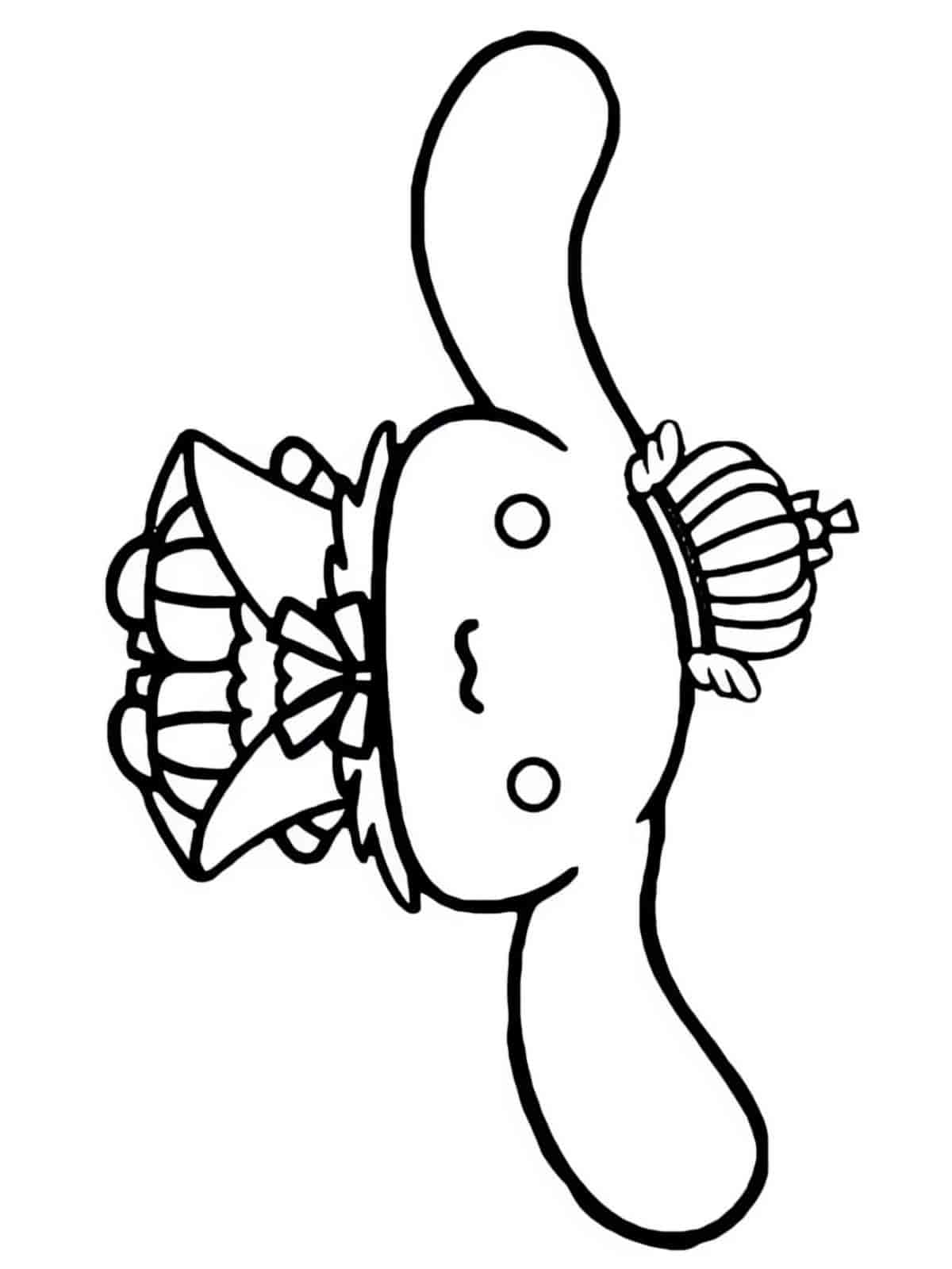 Cinnamoroll Standing Coloring Pages