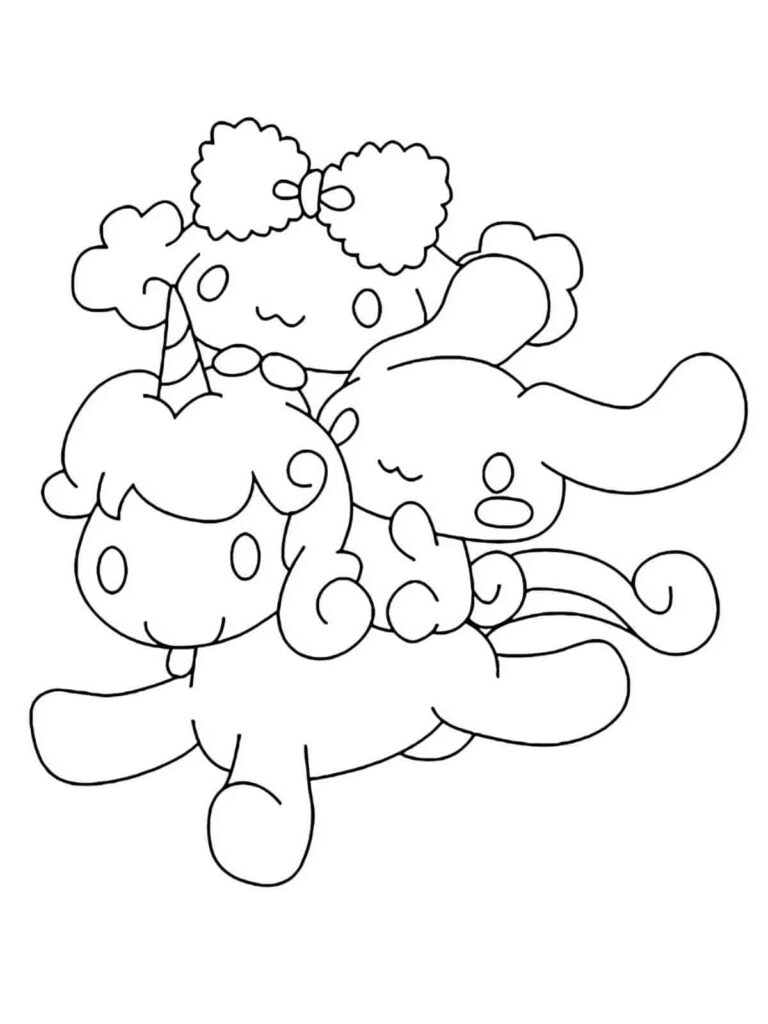 30+ Free Cinnamoroll Coloring Pages For Kids 🎨☁️ - Coloringpagesforkids.net