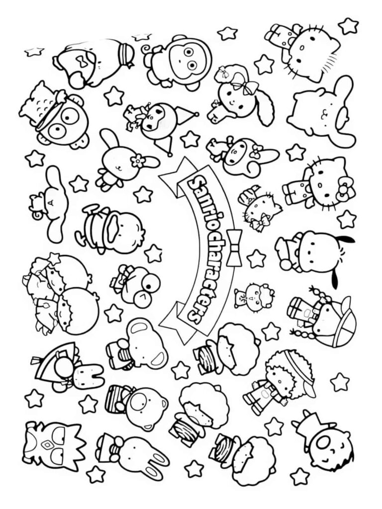 30+ Free Cinnamoroll Coloring Pages For Kids 🎨☁️ - Coloringpagesforkids.net
