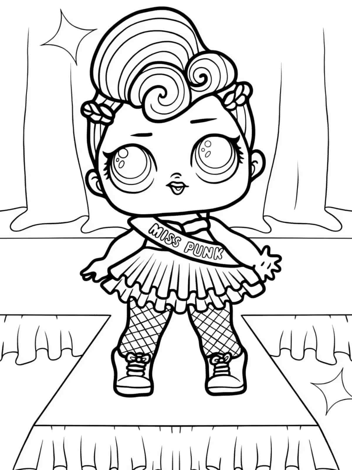 Cute Lol Surprise Coloring Pages