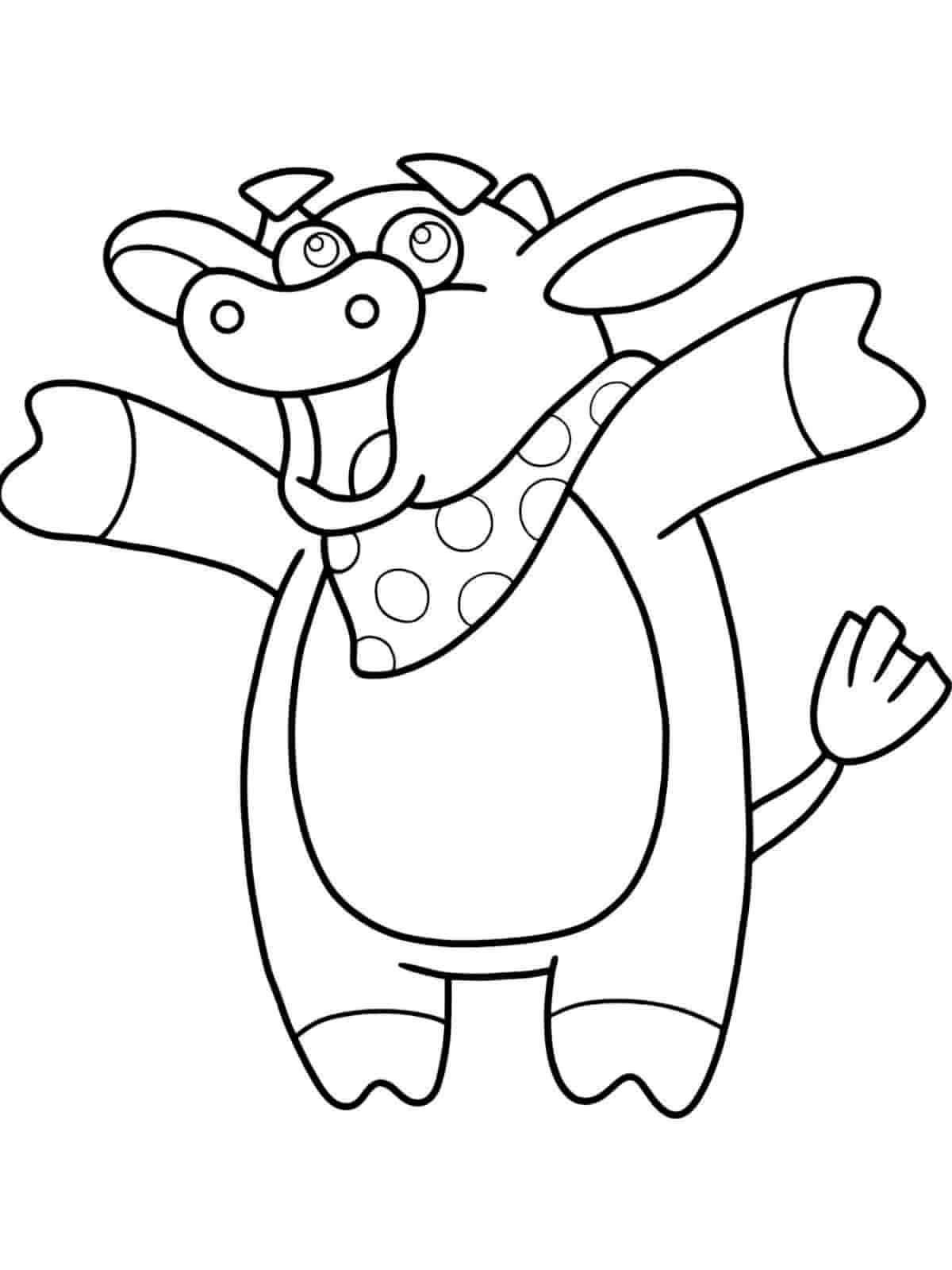 Dora School Day Coloring Pages