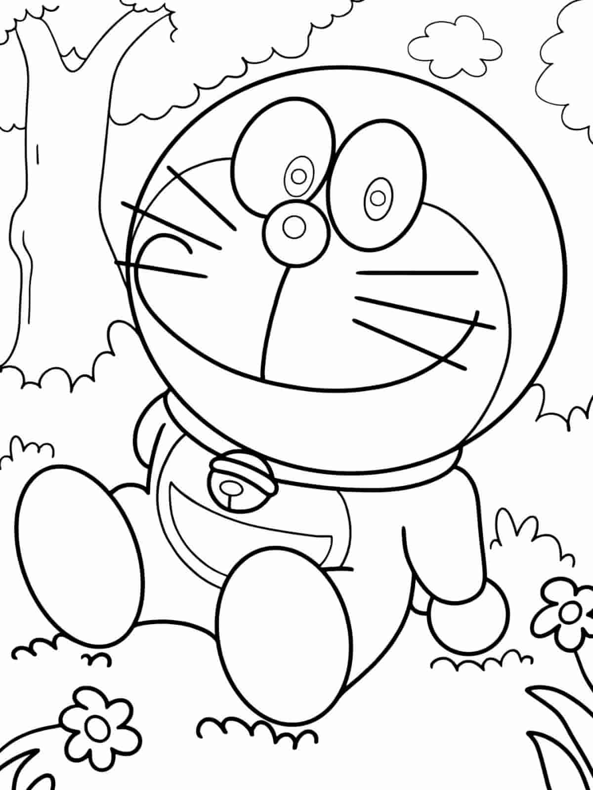 Doraemon And Friends Coloring Pages