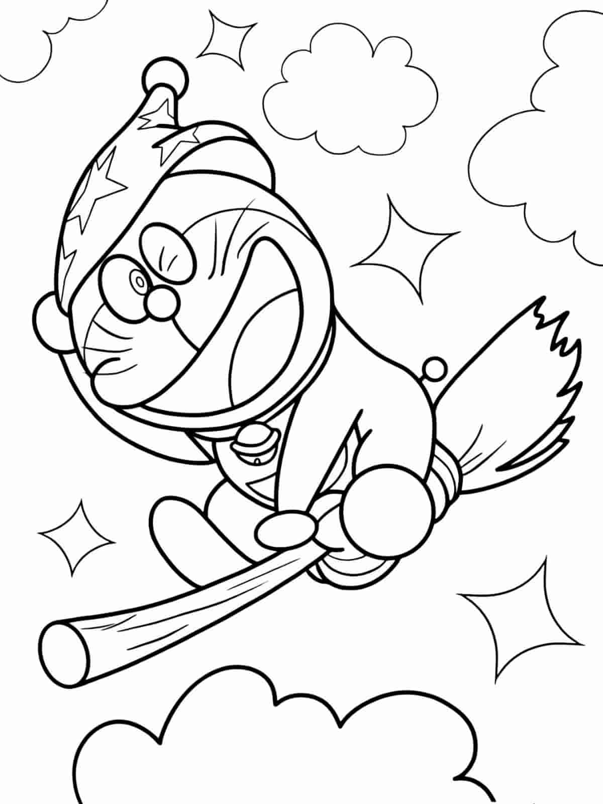 Doraemon Magical World Coloring Pages