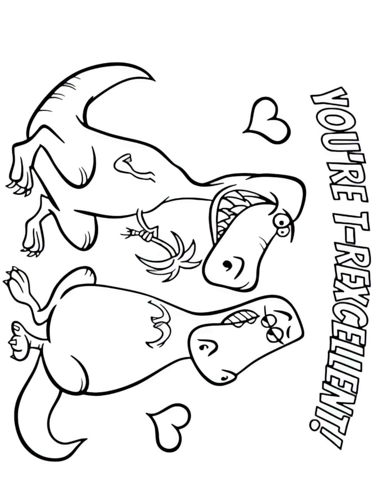 February Coloring Page For Toddlers