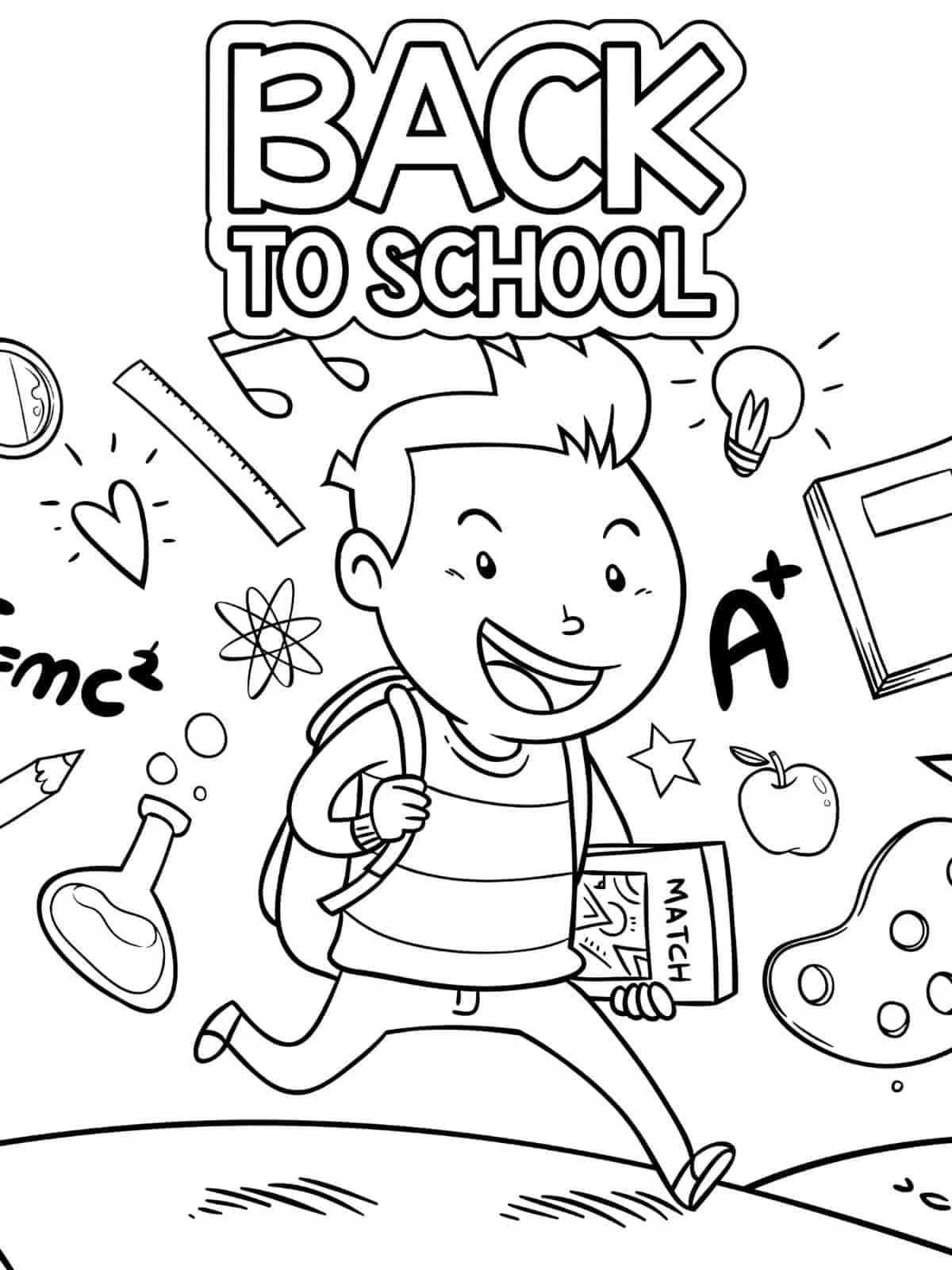 Free Back To School Coloring Pages To Print