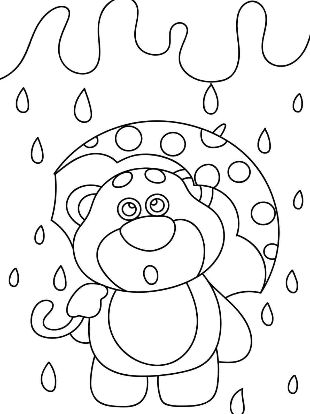 Free Lotso Bear Coloring Pages To Print