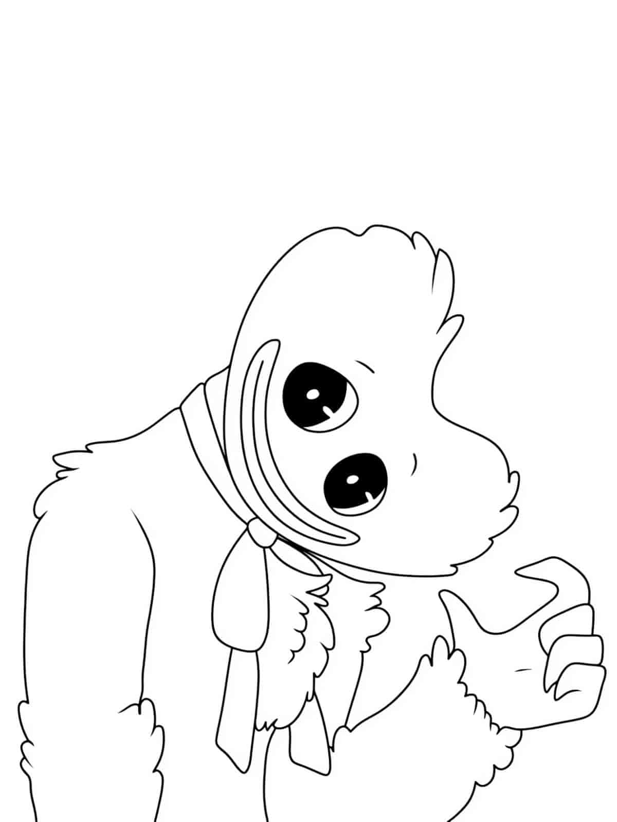 Free Printable Huggy Wuggy Coloring Pages